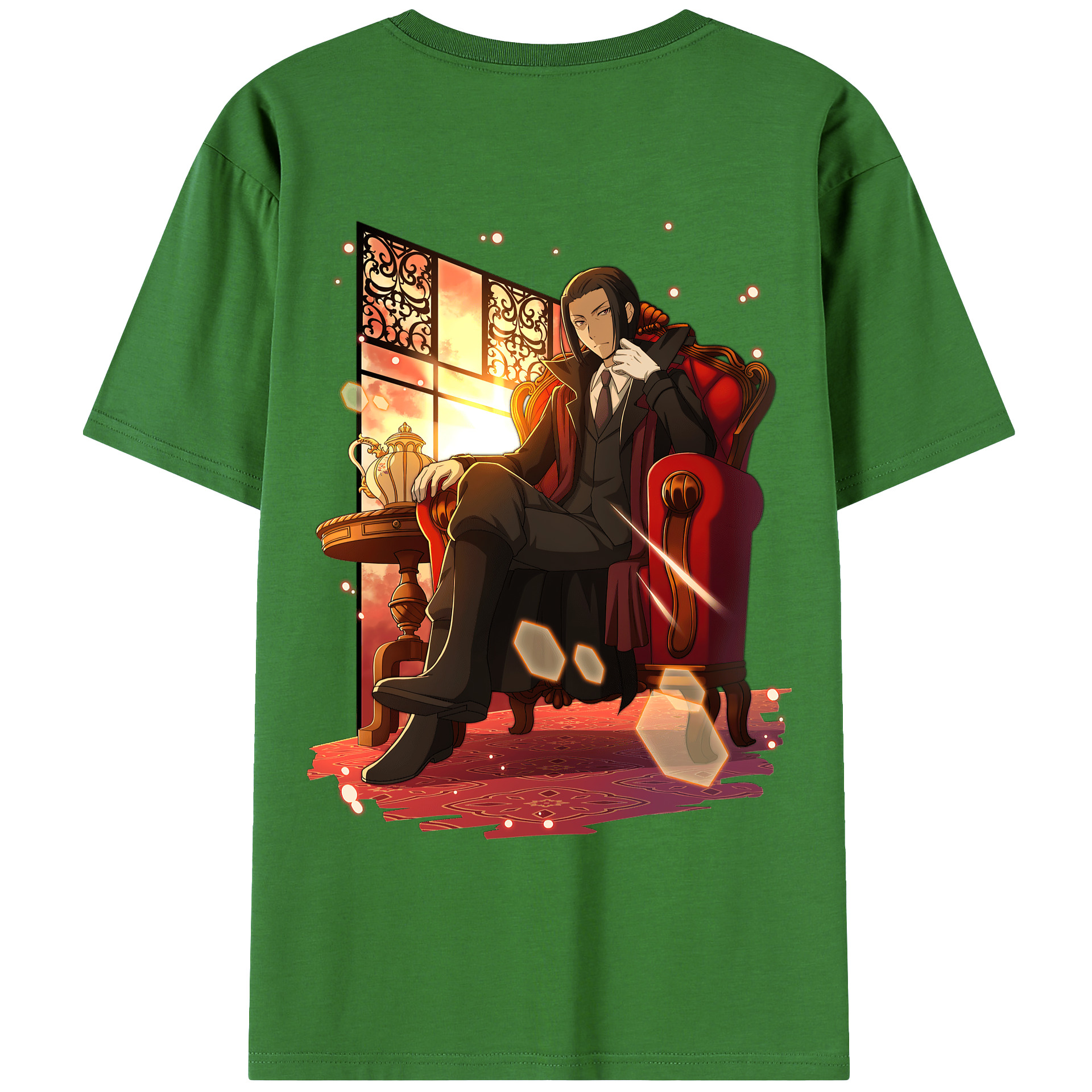 （画像用） 文豪ストレイドッグス Bungo Stray Dogs レディース半袖Tシャツ(バックプリント)